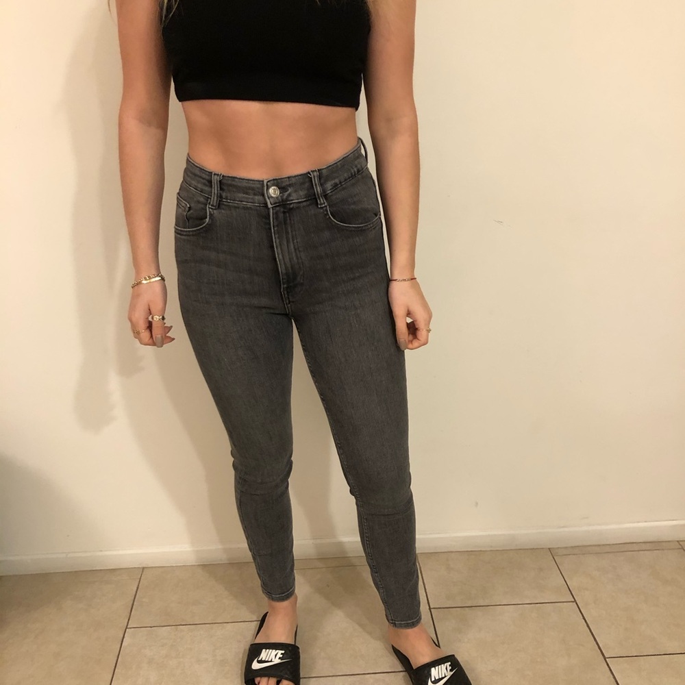 Skinny jeans high waisted